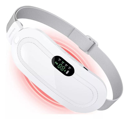 Cinturón masajeador para cólicos.