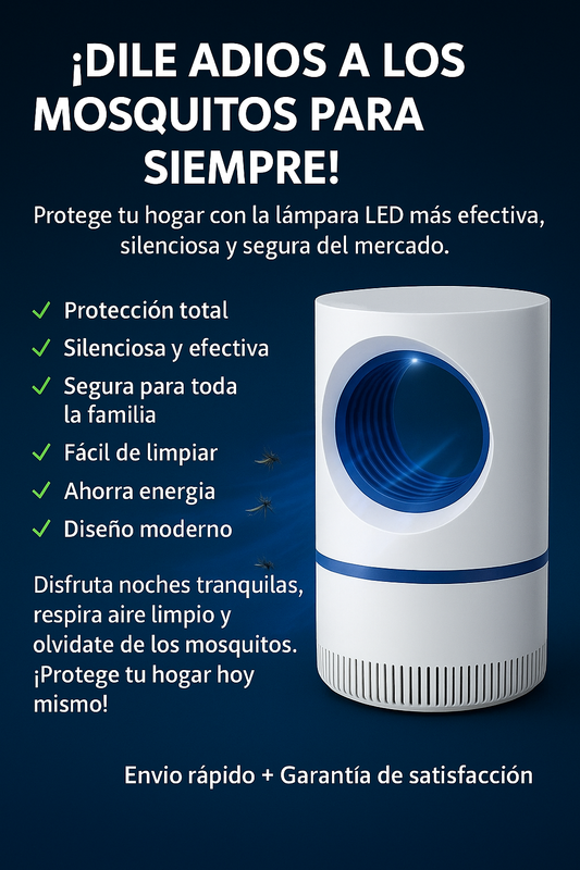 Lampara Repelente Mata Mosquitos