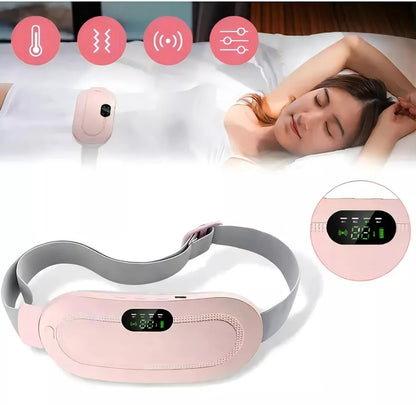 Cinturón masajeador para cólicos.